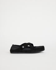 Iris Square Toe Sneakerina | Black