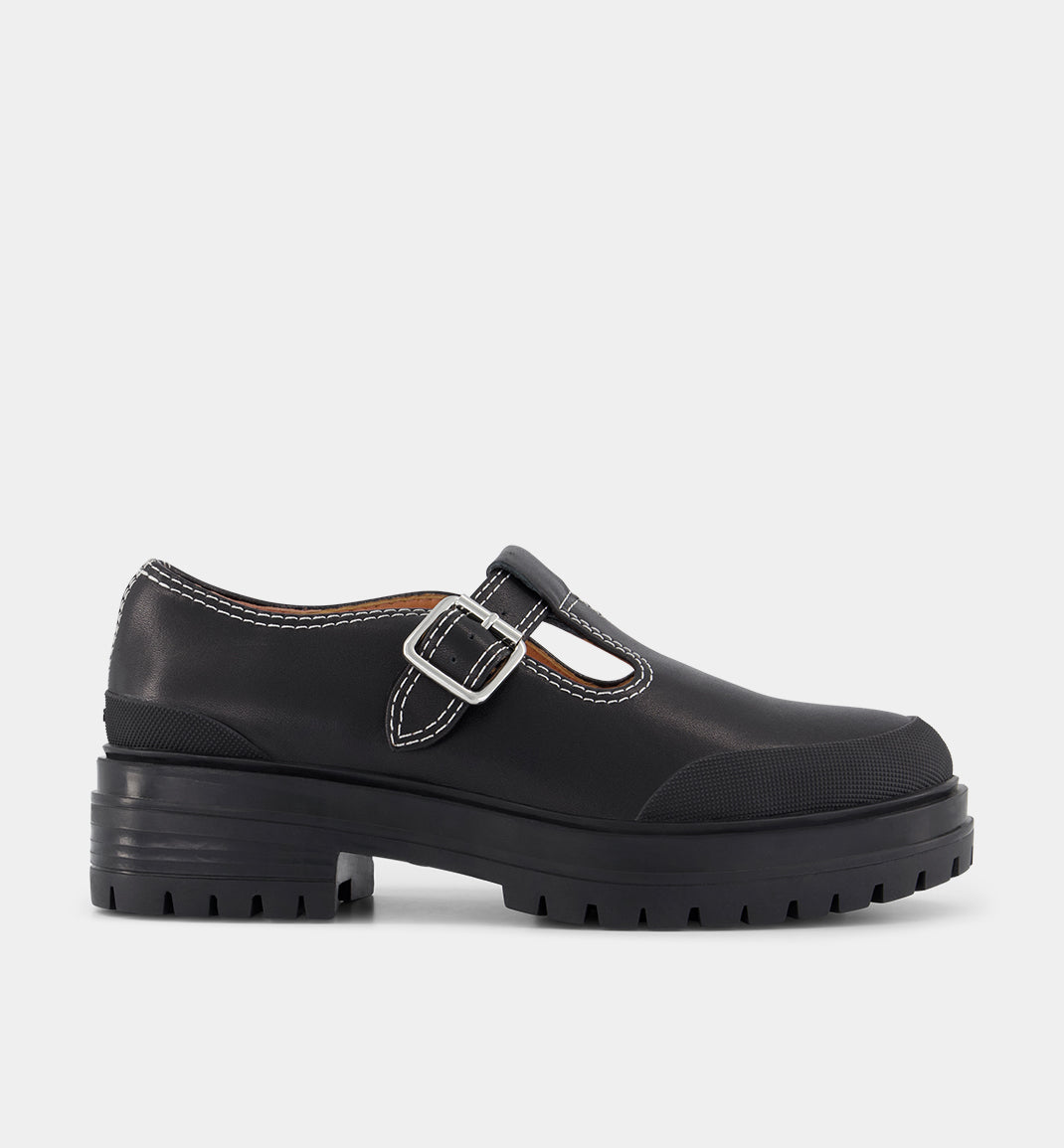 Icehouse Street T-Bar Shoe | Black