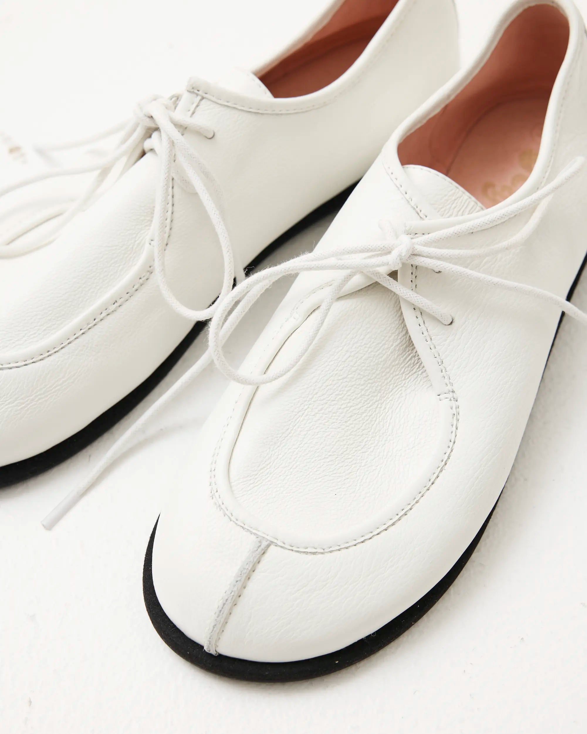 Jaipur Lace Up Loafer | Ecru