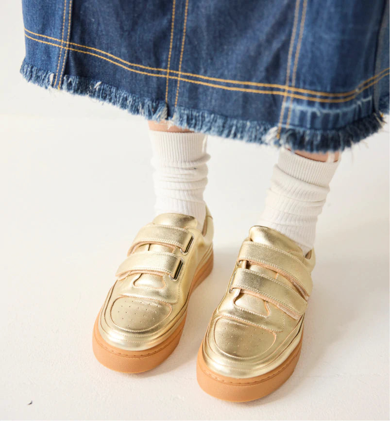 Journey 3.0 Velcro Trainer | Gold