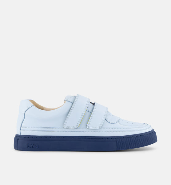 Journey 3.0 Leather Velcro Sneaker | Ice Blue