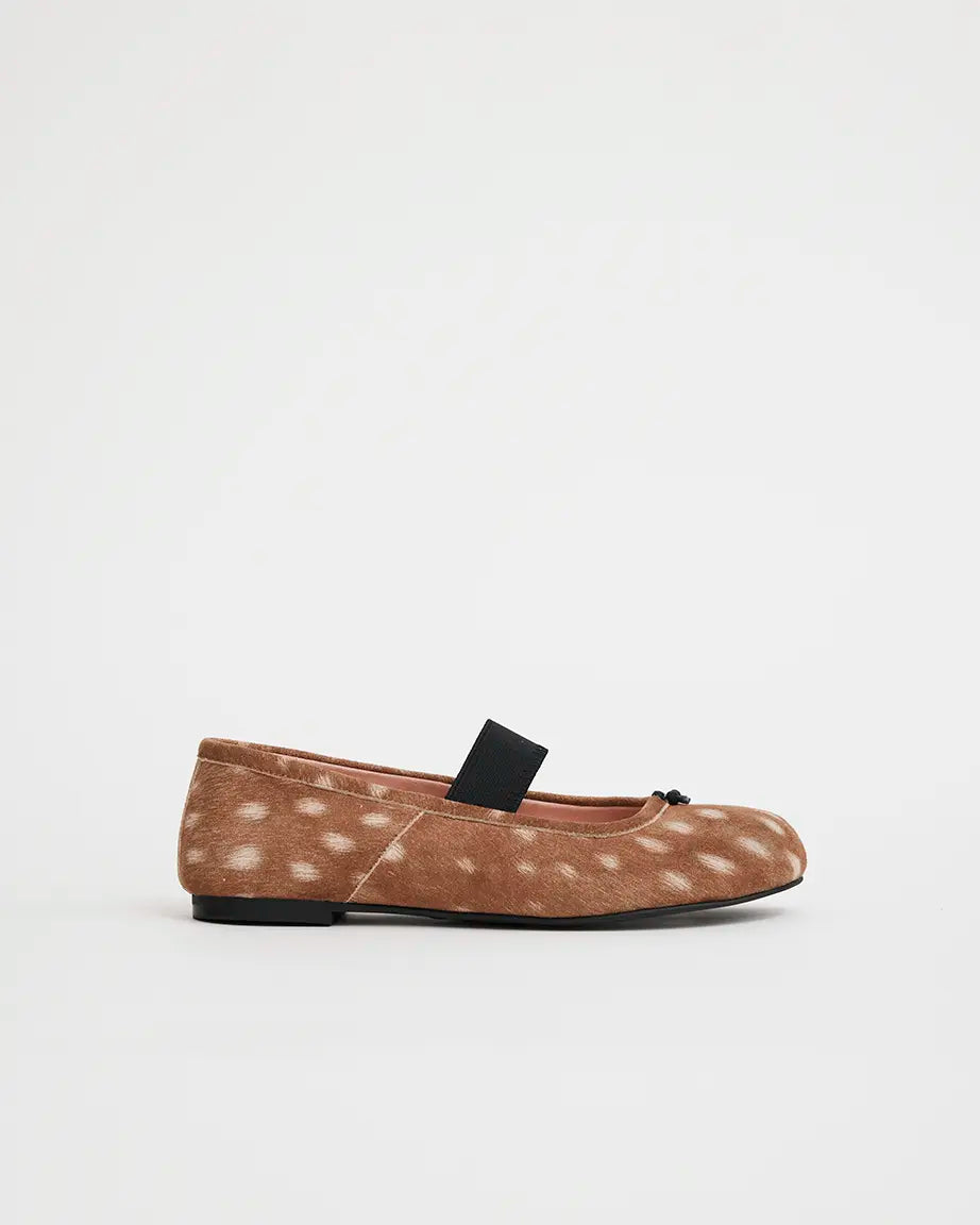 Lou Lou Stitch Toe Ballet | Fawn