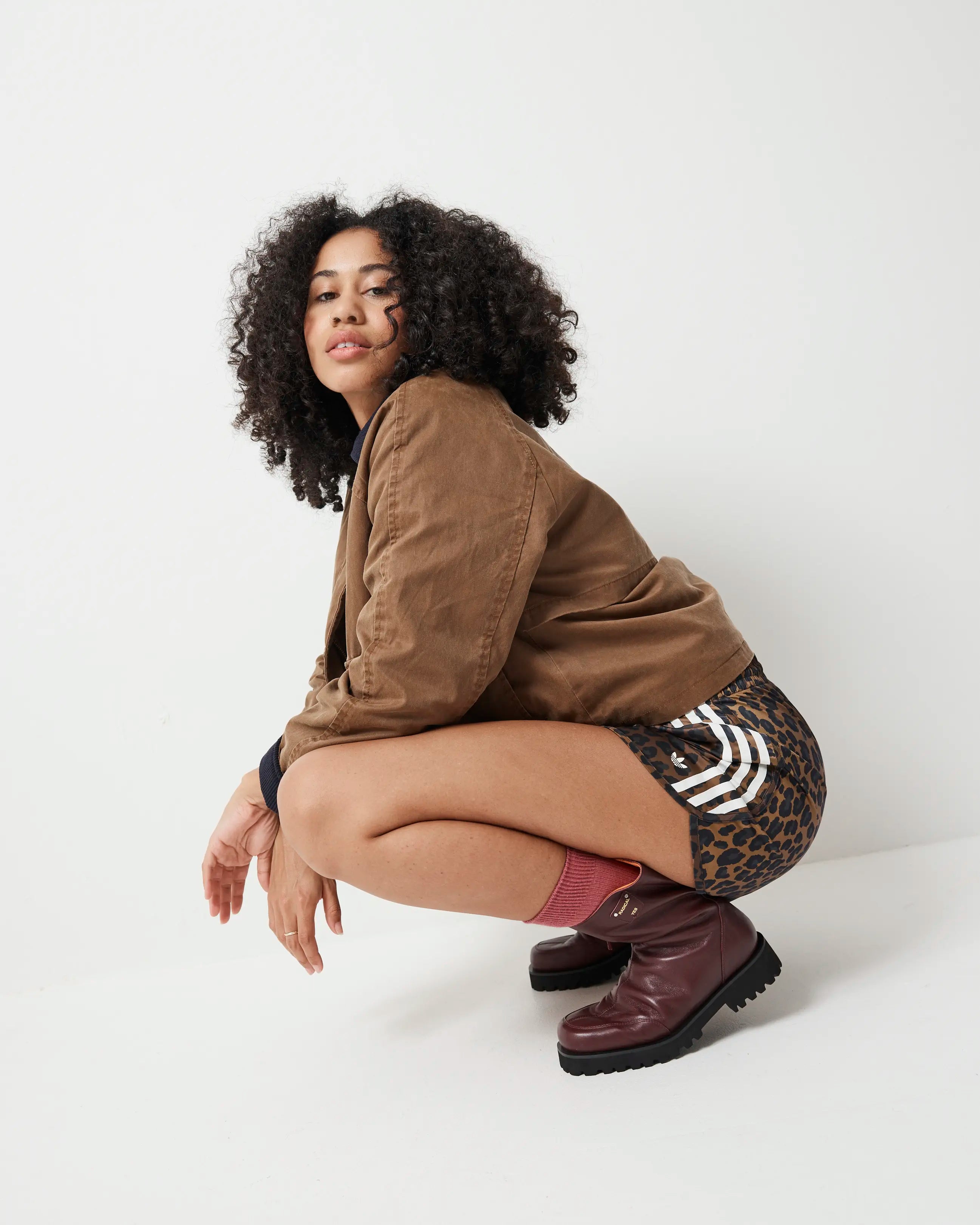 Luminous Midi Boot | Cherry