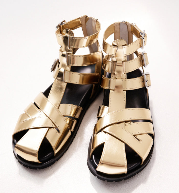 Like This Warrior Sandal | Gold