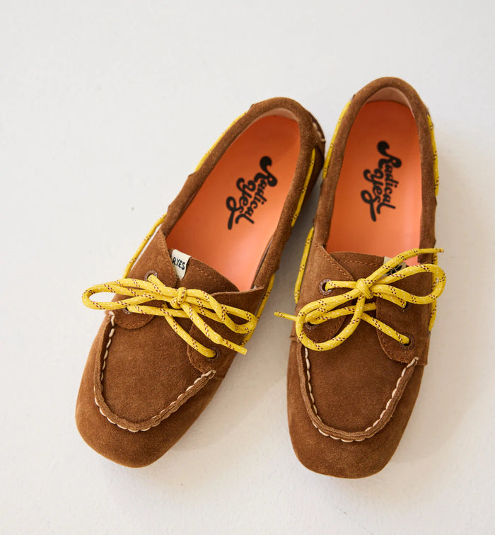 Lotta Leisure Loafer | Coffee Suede