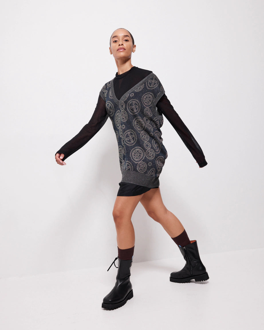 Luminous Midi Boot | Black
