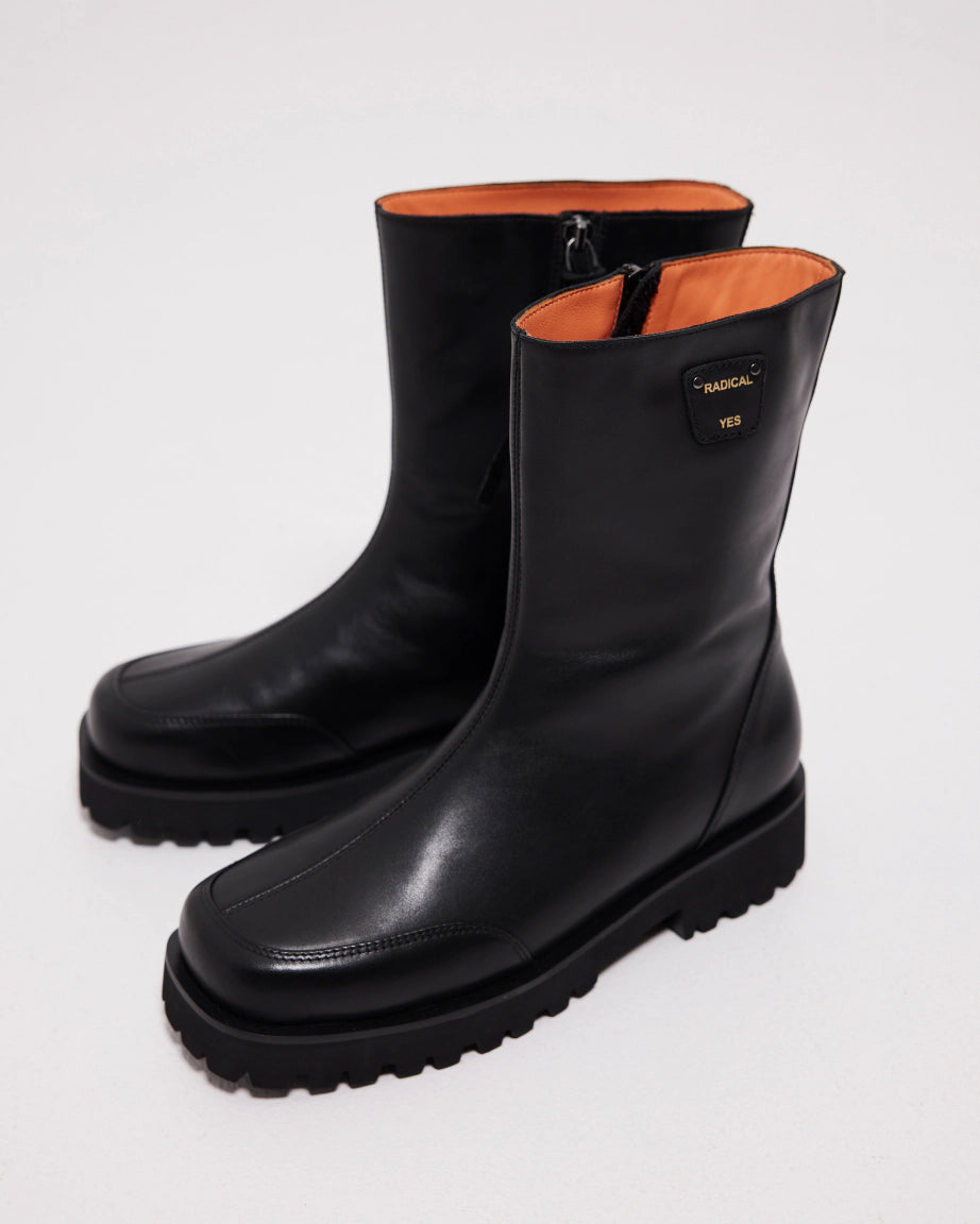 Luminous Midi Boot | Black