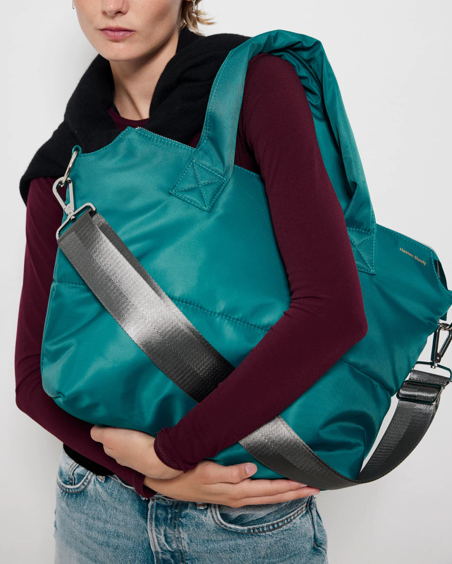 Maximilian Dance Tote in Nylon | Emerald