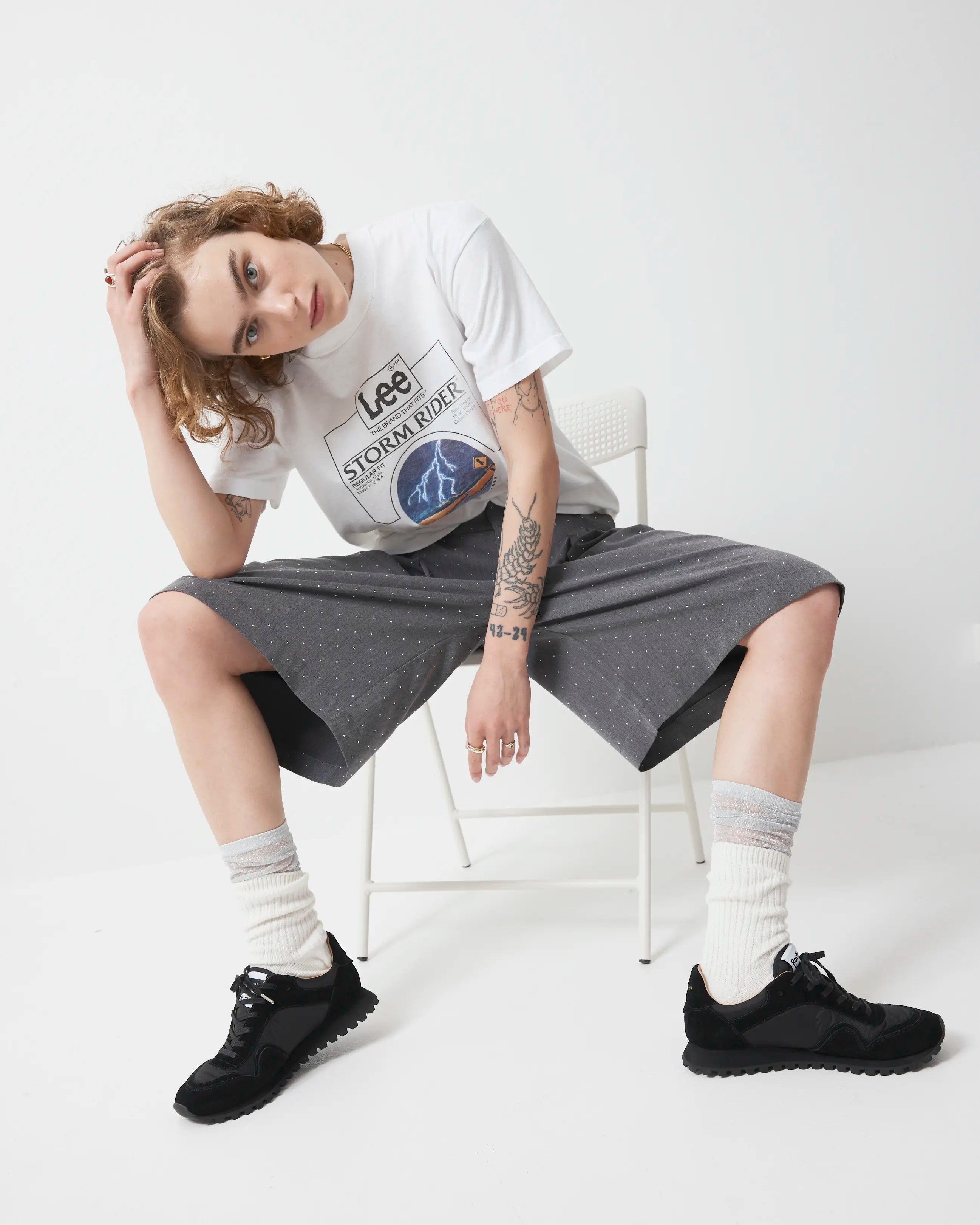Moon Street Lace Up Sneaker | Black
