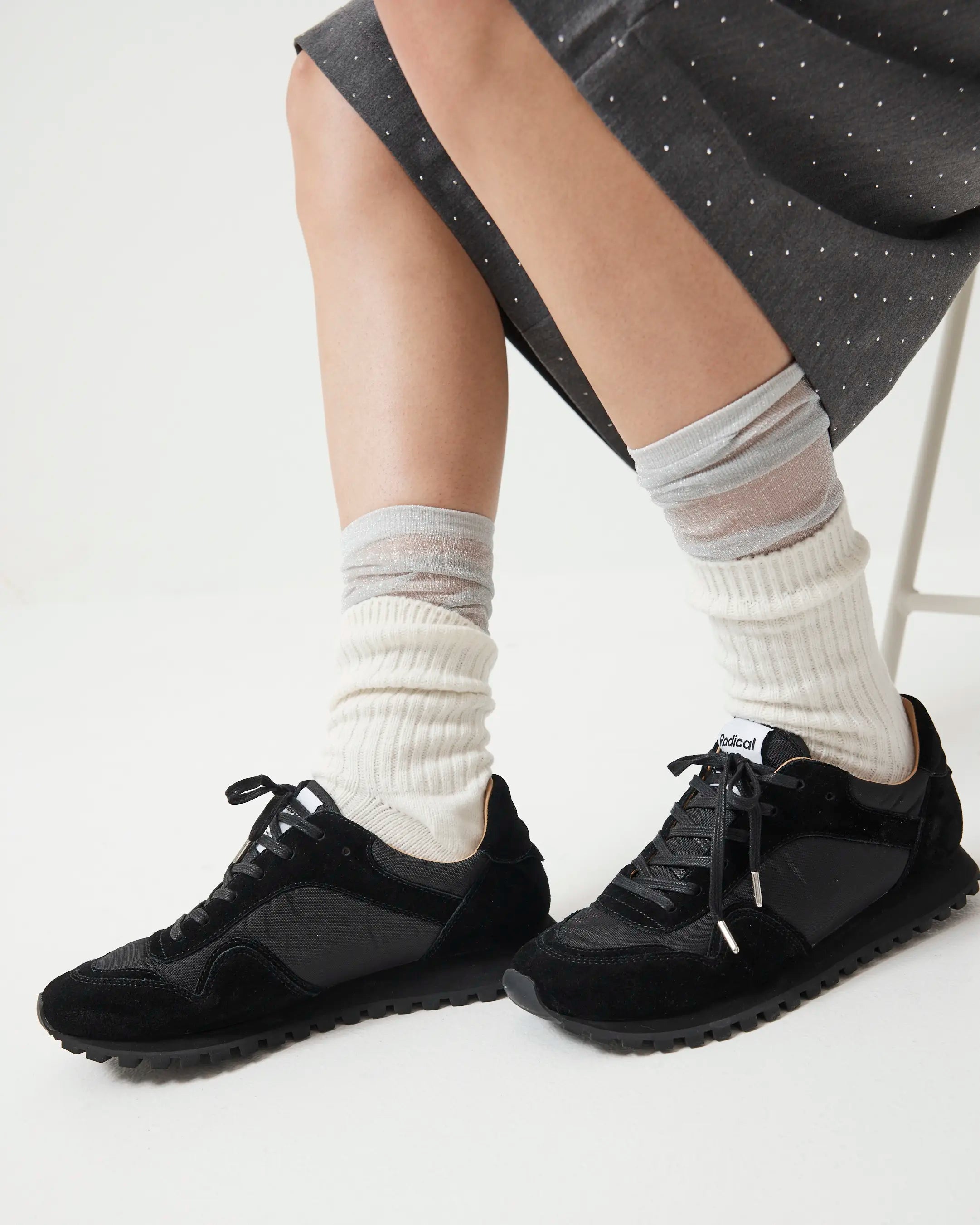 Moon Street Lace Up Sneaker | Black