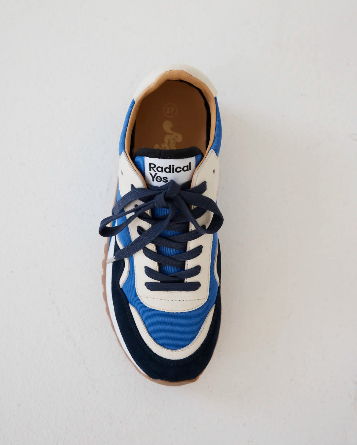 Moon Street Lace Up Sneaker | Bright Cobalt Multi