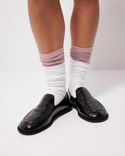 Meriem Hotel Leather Loafer | Black Crush