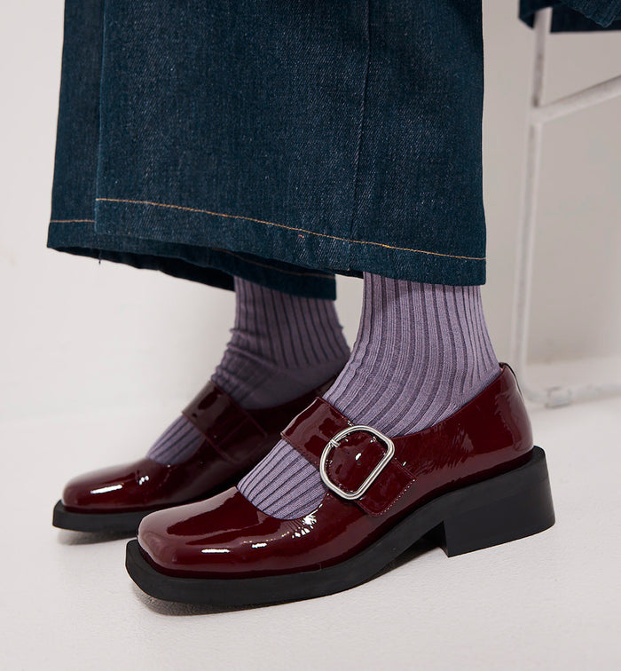 Monae Buckle Shoe | Cherry Gloss