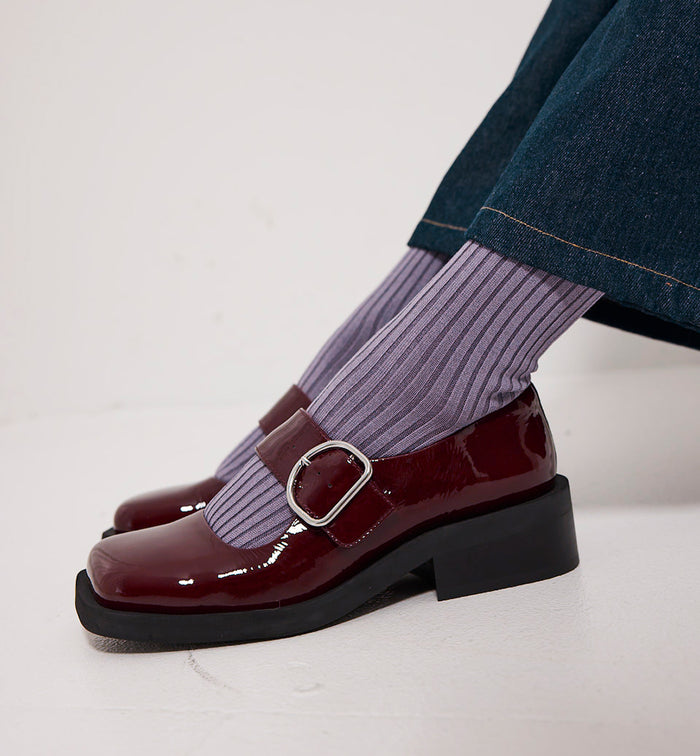 Monae Buckle Shoe | Cherry Gloss