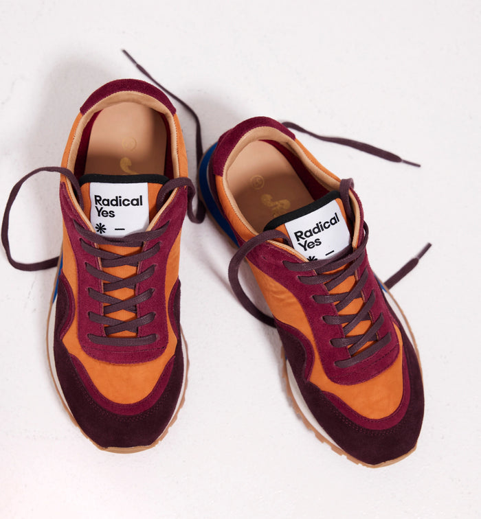 Moon Street Lace Up Sneaker | Mango & Cherry