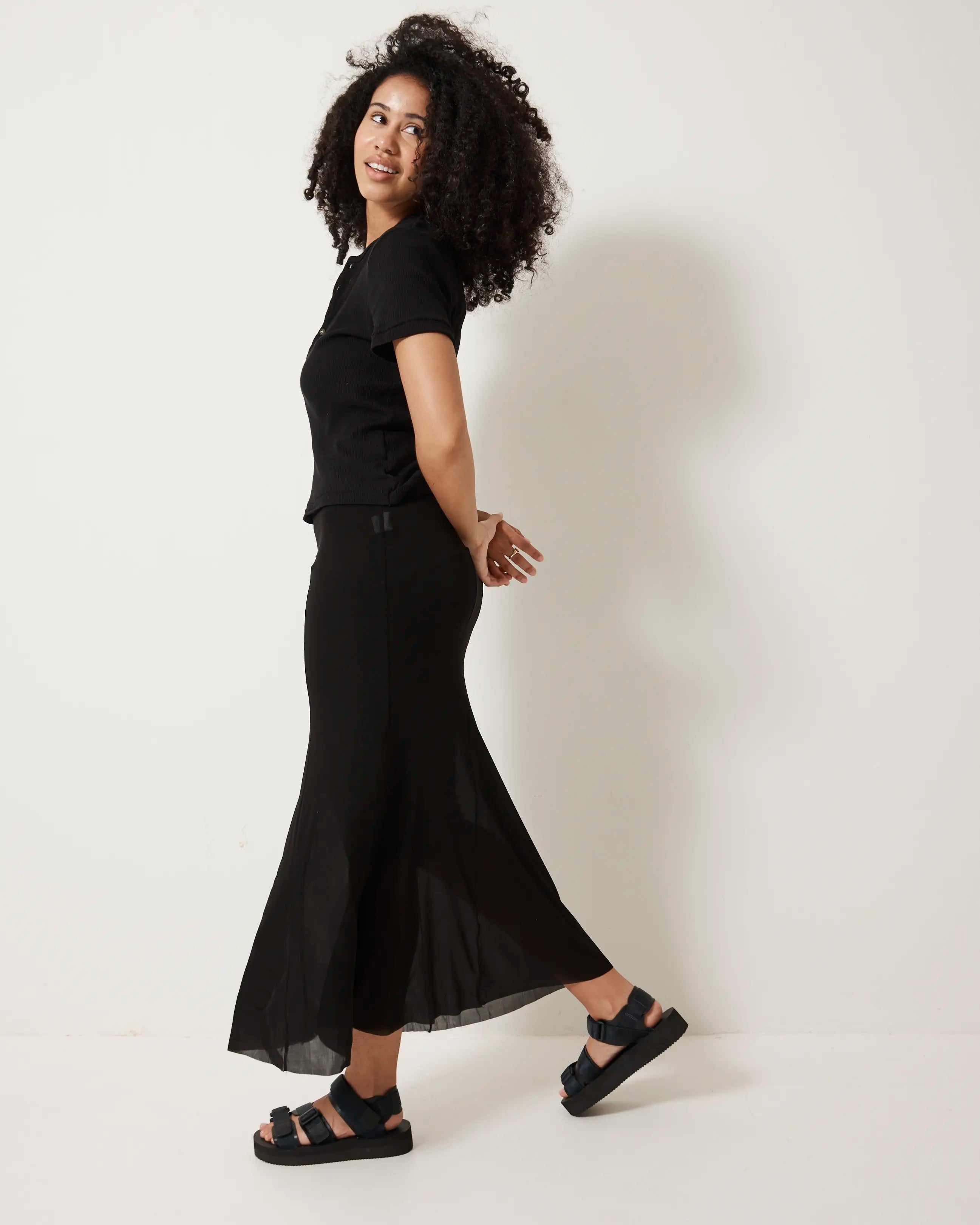 Neptune 2.0 Athletic Sandal | Midnight Black