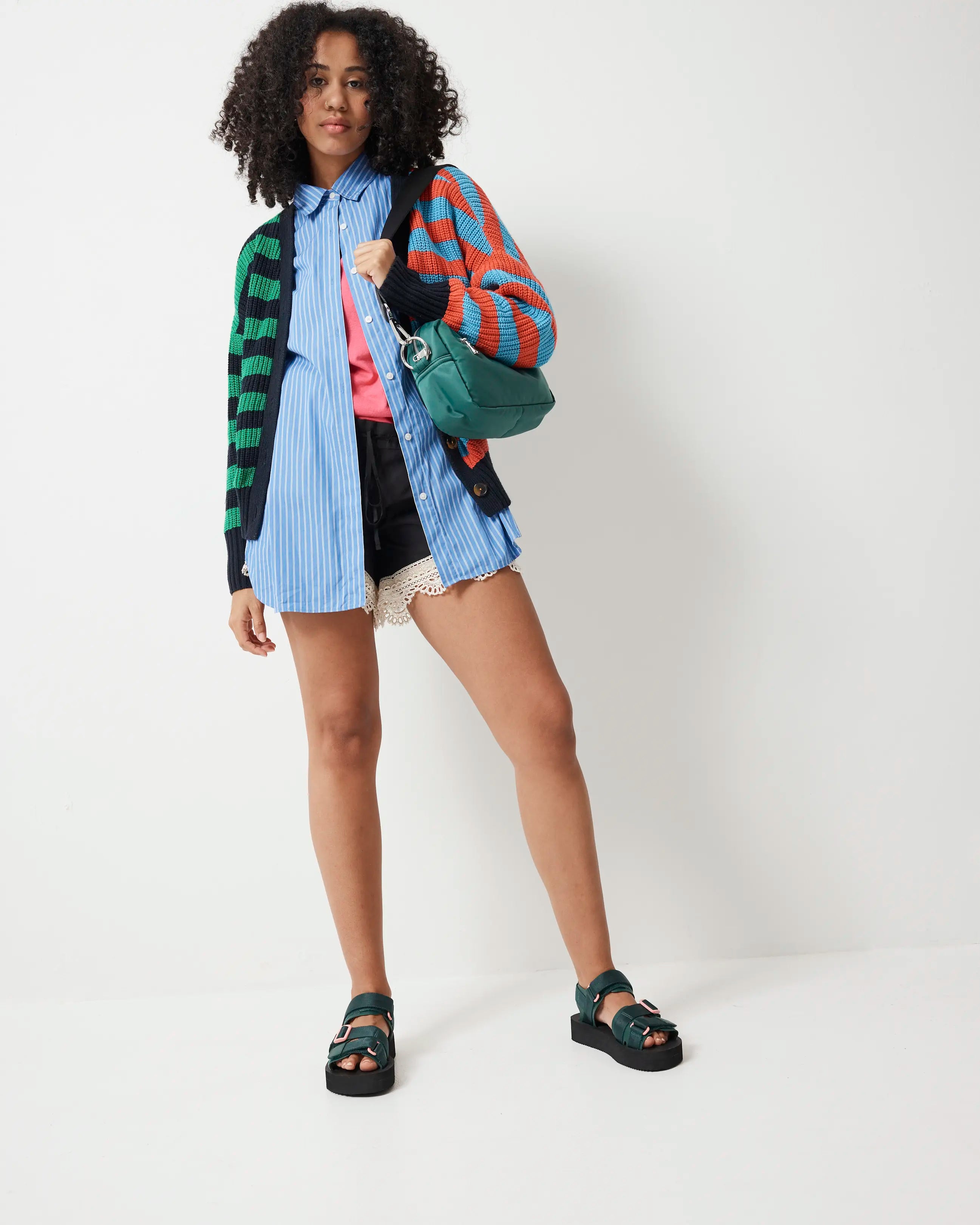 North Star 2.0 Nylon Clutch | Bottle Green