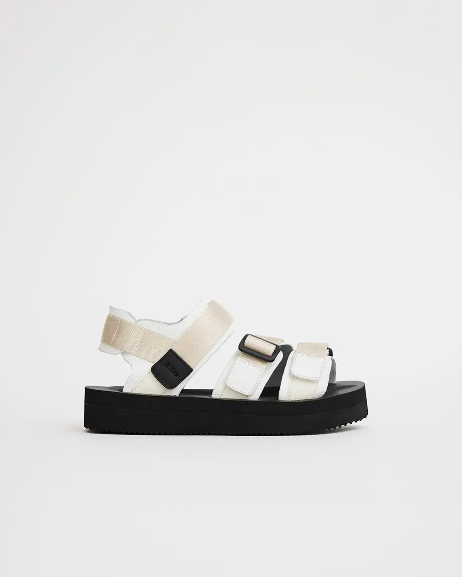 Neptune 2.0 Athletic Sandal | Ecru