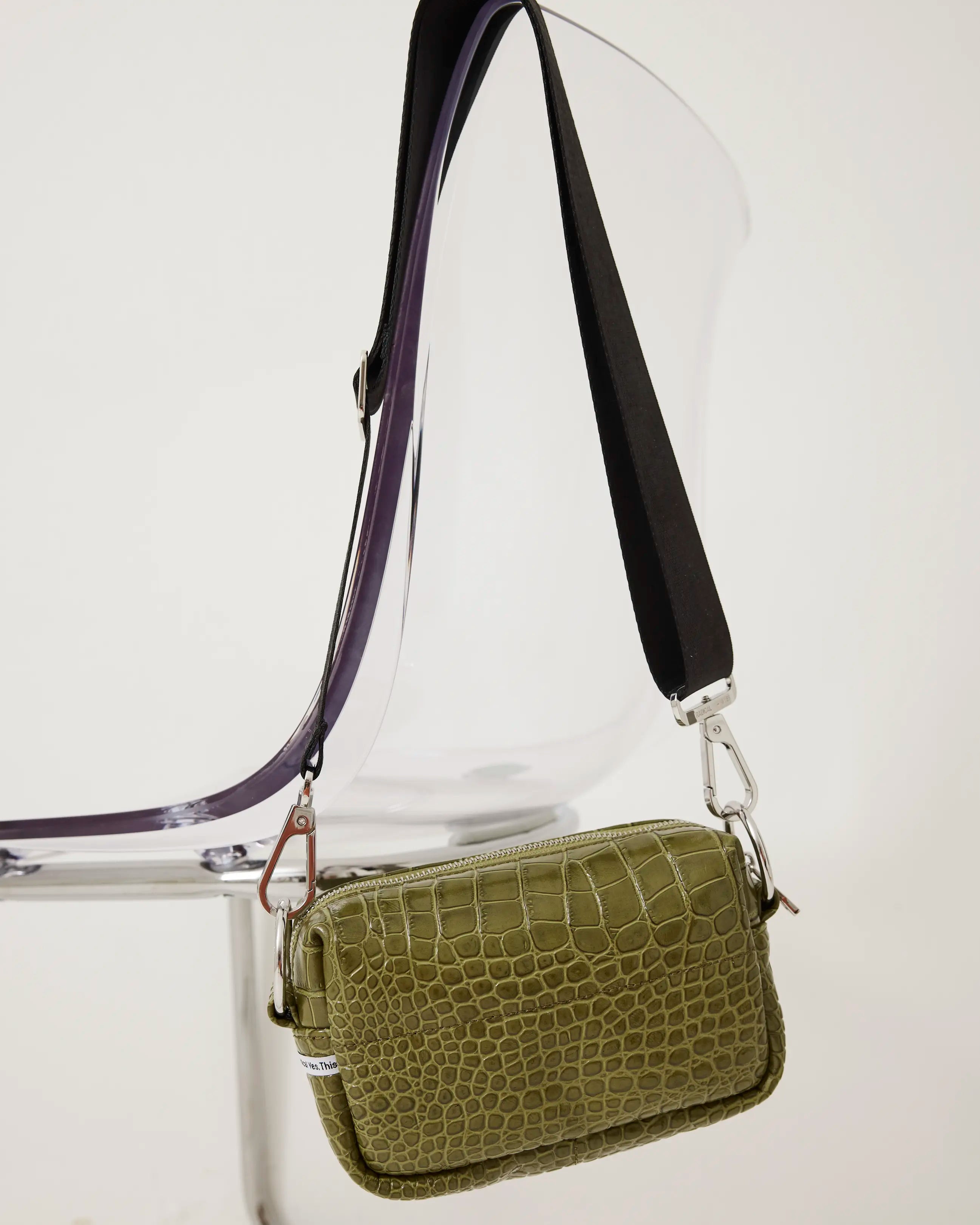 North Star Mini | Moss Green Croc