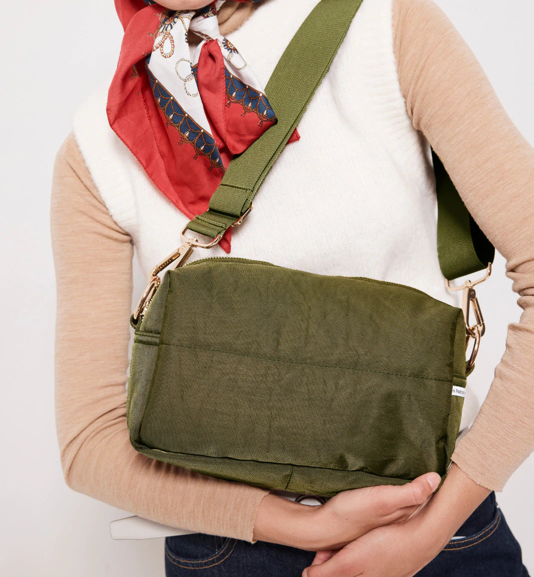 North Star Nylon Clutch | Olive
