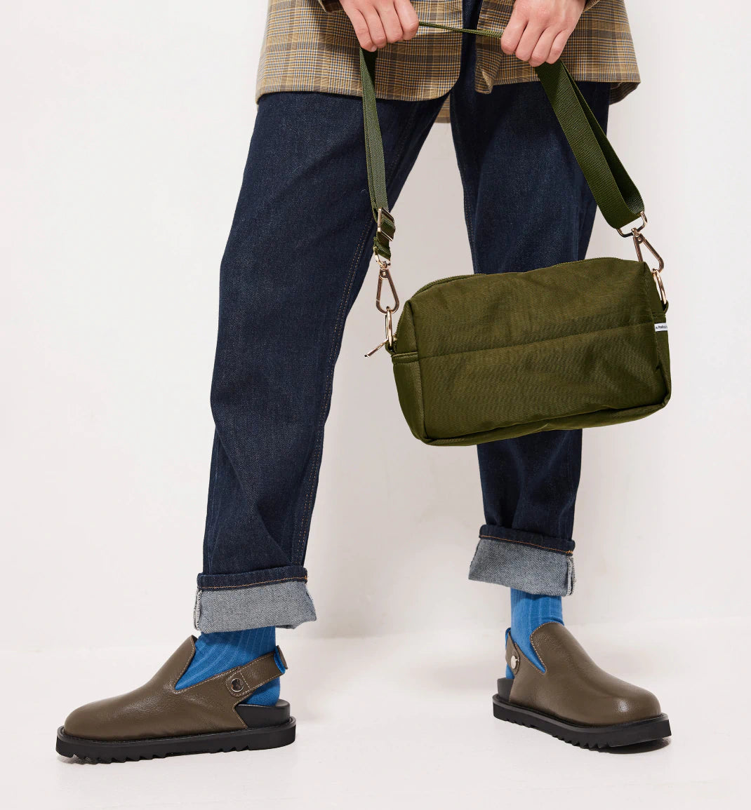 North Star Nylon Clutch | Olive