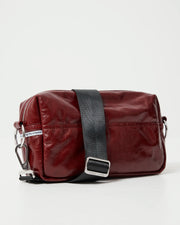 North Star Leather Clutch | Biking Red