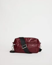 North Star Leather Clutch | Biking Red