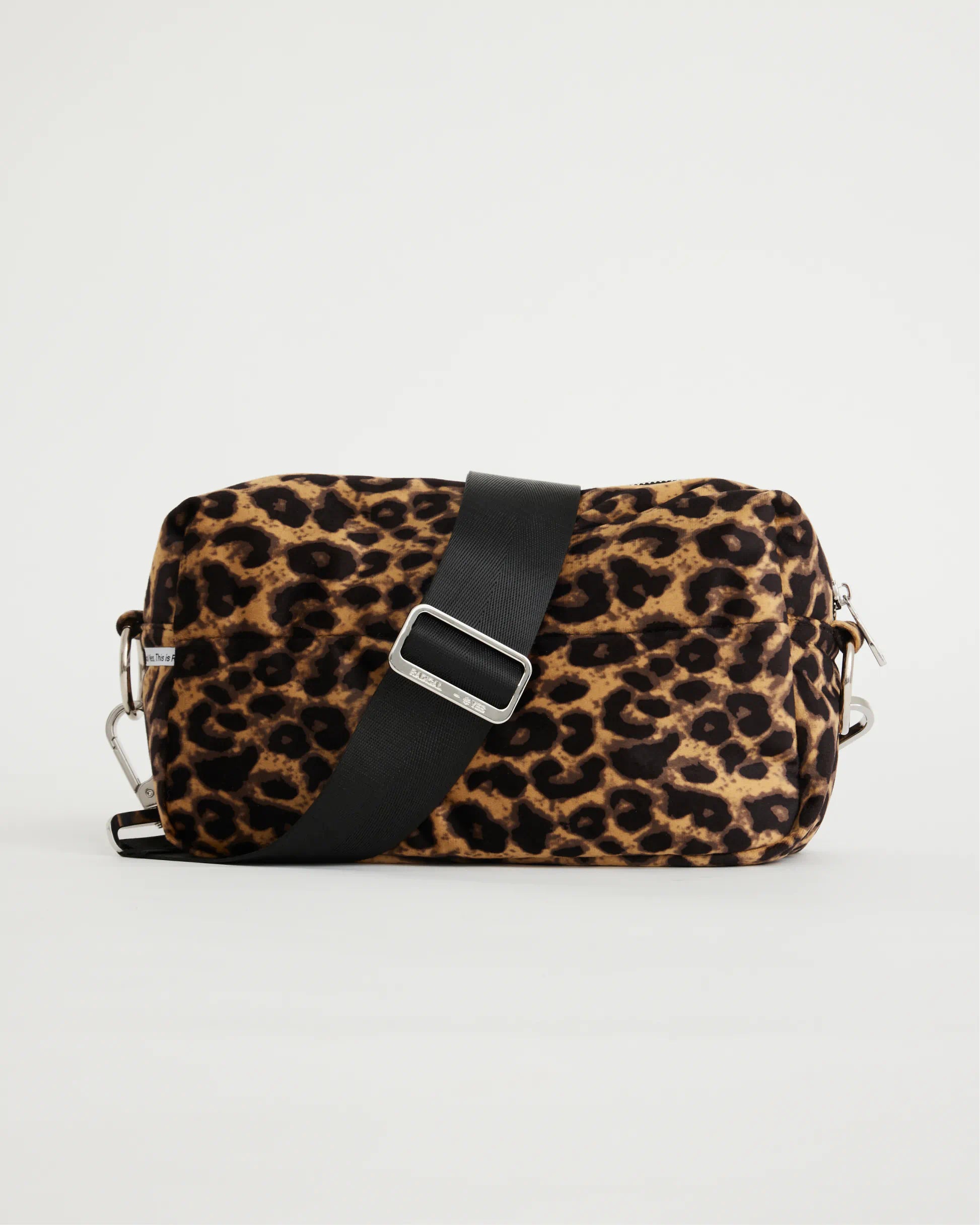 North Star Clutch | Leopard Velvet
