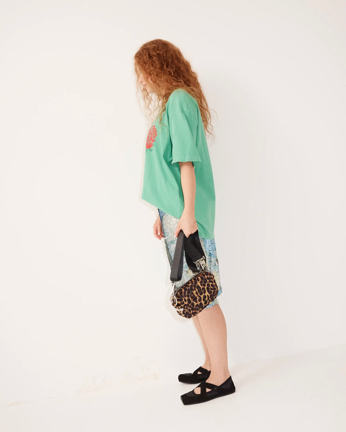North Star Mini | Leopard Print Velvet
