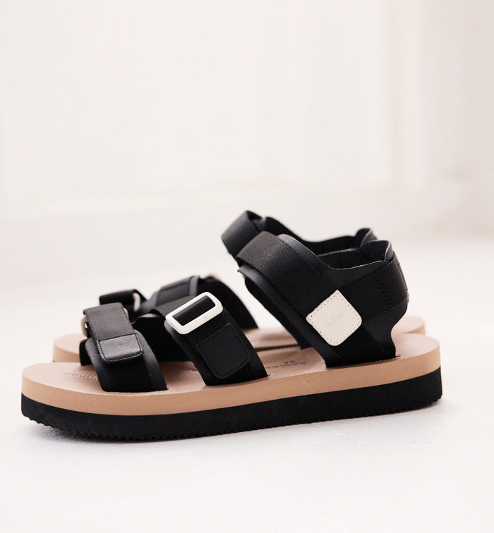 Neptune 2.0 Athletic Sandal l Black and Milk