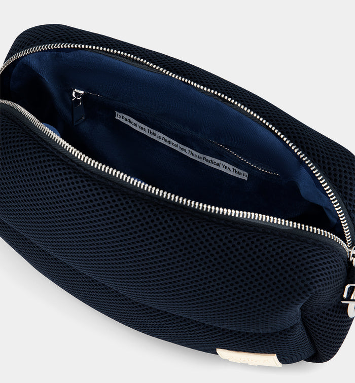 North Star Clutch | Midnight Blue Mesh