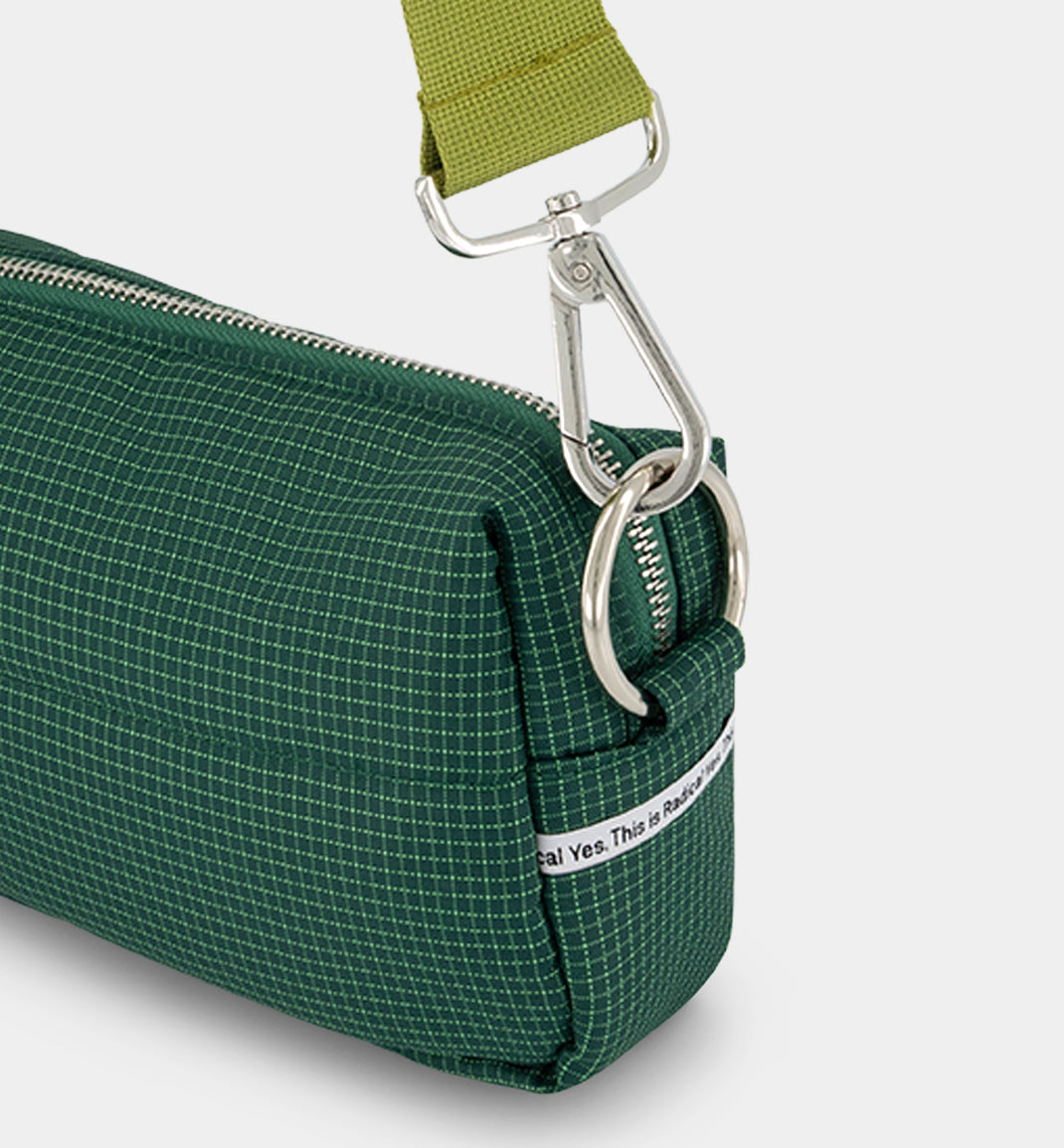 North Star Nylon Clutch Mini | Green Ripstop