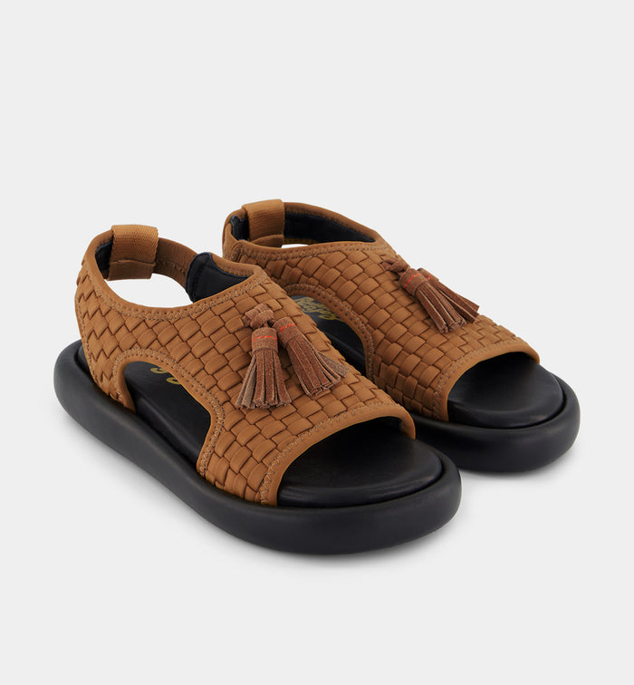 On Purpose Neoprene Woven Sandal | Warm Bronze