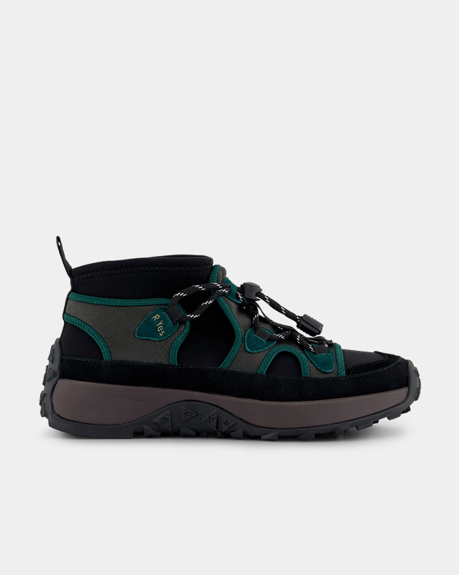 Osaka Neoprene and Leather Hiker | Petrol