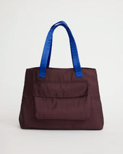 Paloma Market Tote | Eggplant
