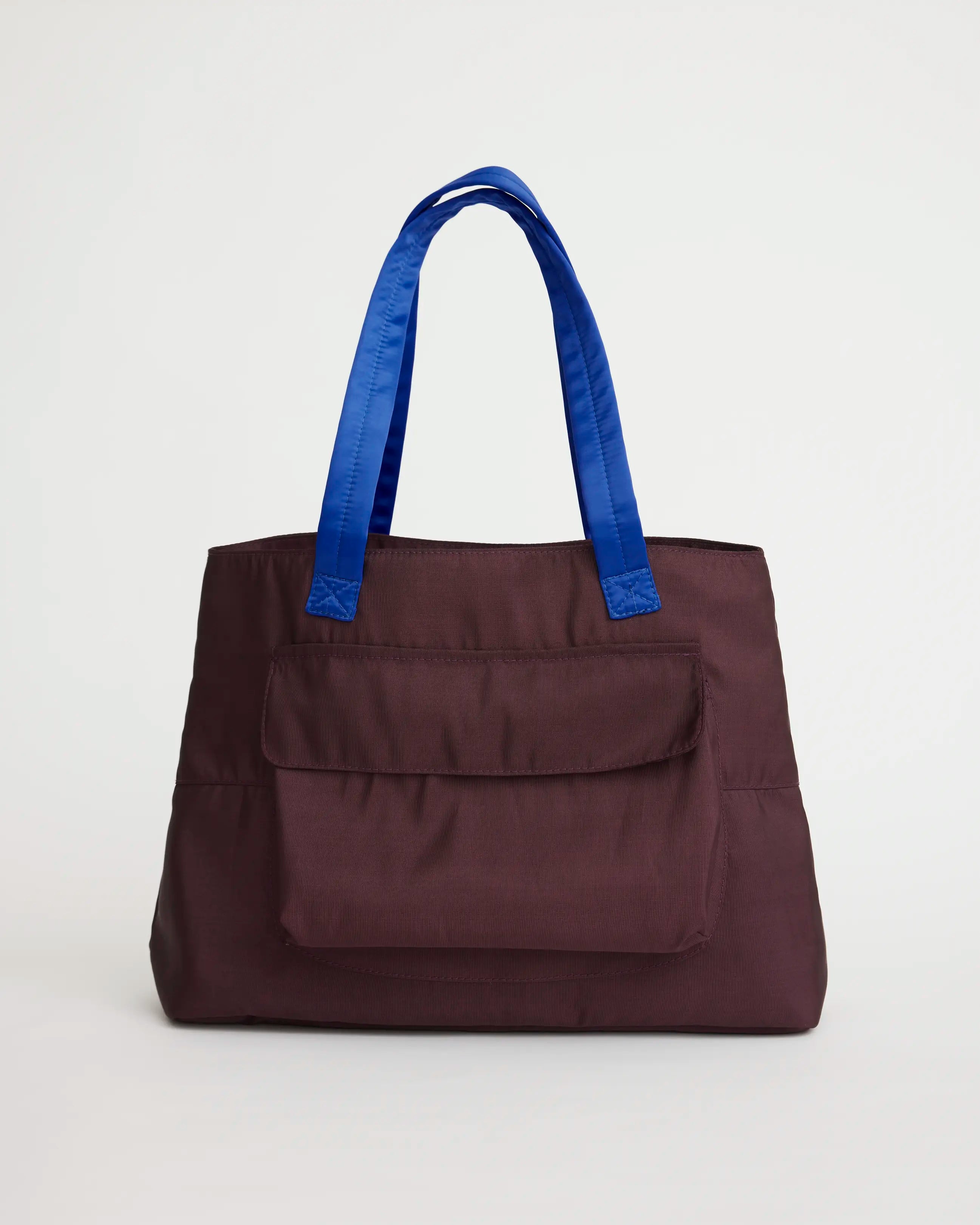 Paloma Market Tote | Eggplant