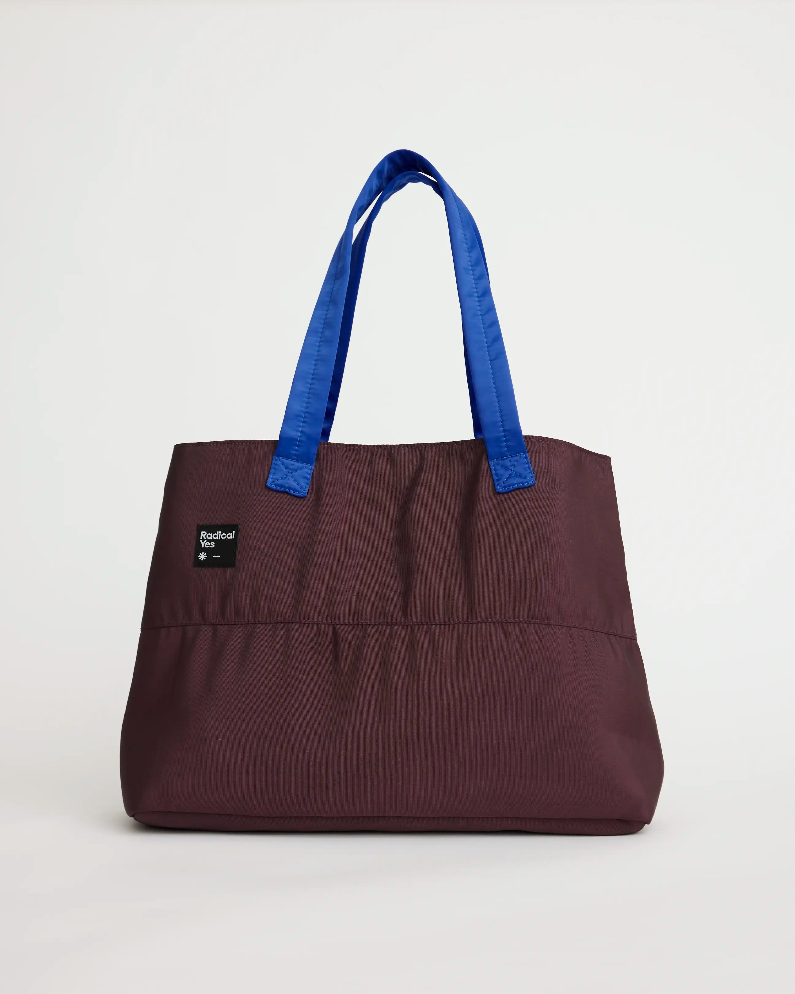 Paloma Market Tote | Eggplant