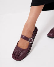 Pina Buckle Shoe | Cherry