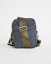Radiance 2.0 Nylon Bag | Navy Polka Dot
