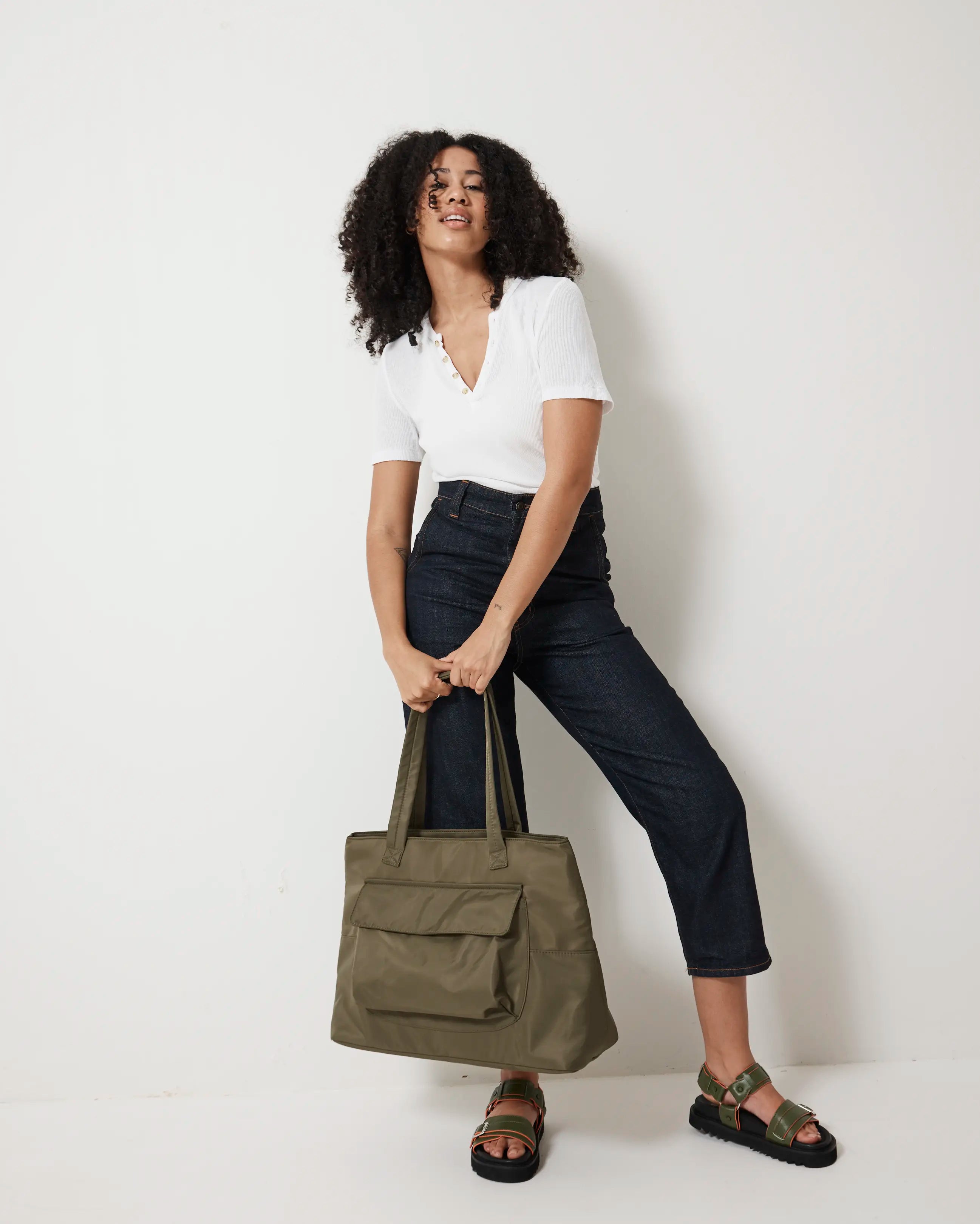 Paloma Market Tote | Pickle