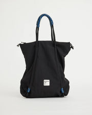 Reframe Ruched Recycled Nylon Tote | Black