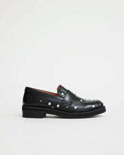 Saint Germain Modern Loafer | Black Stud