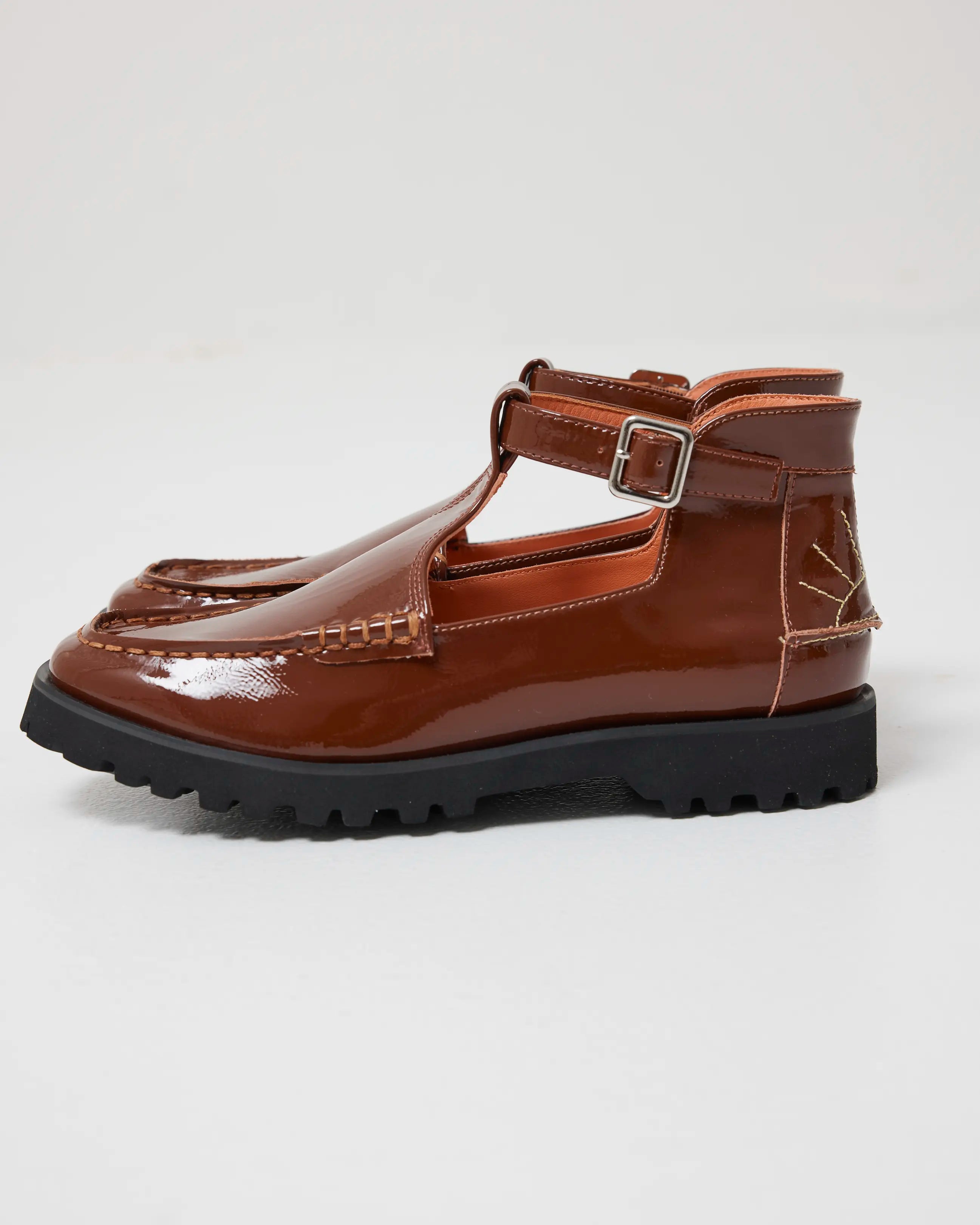 Astral T-Bar Leather Boot | Toffee
