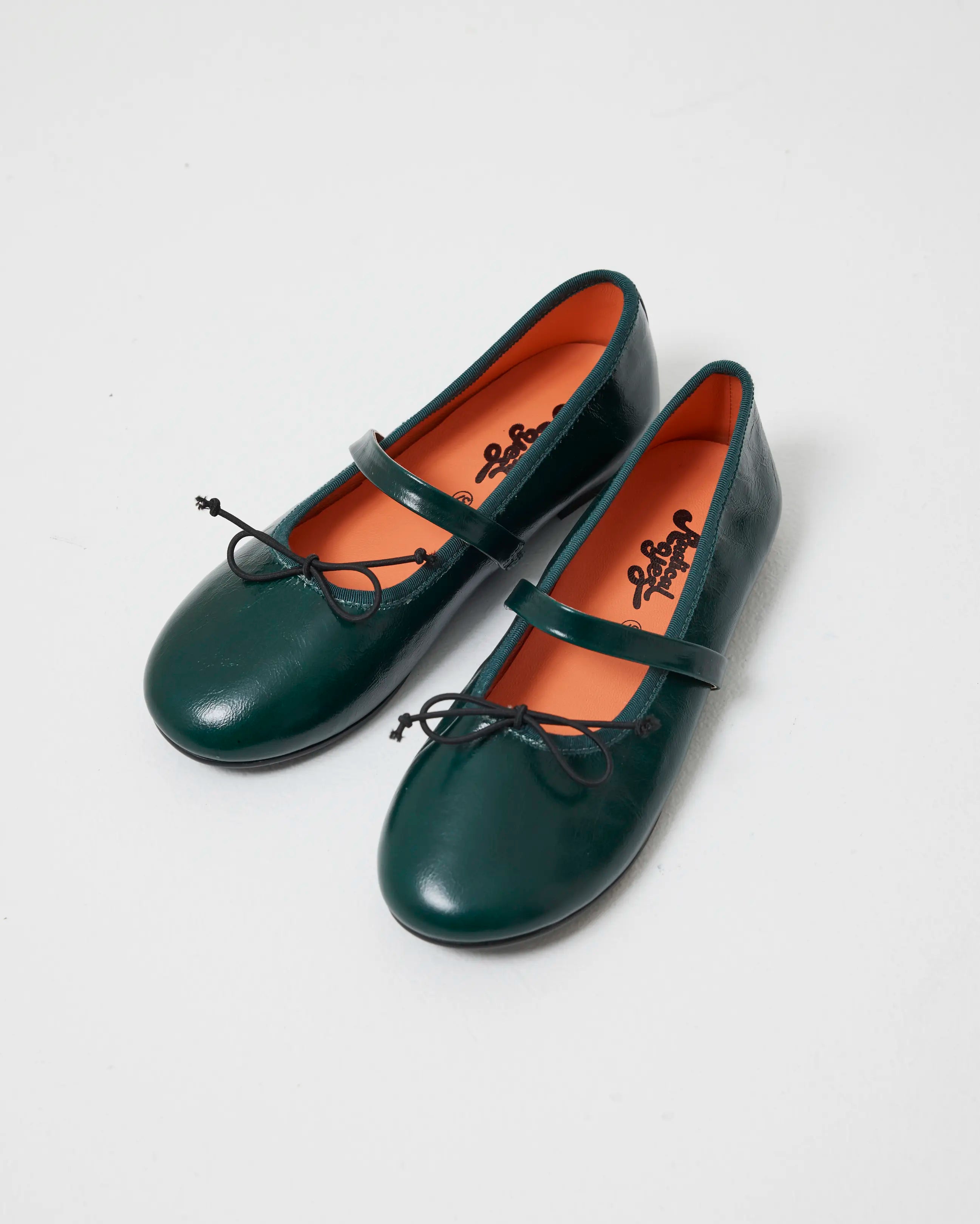 Blessed 2.0 Leather Ballet Flat | Jade Green
