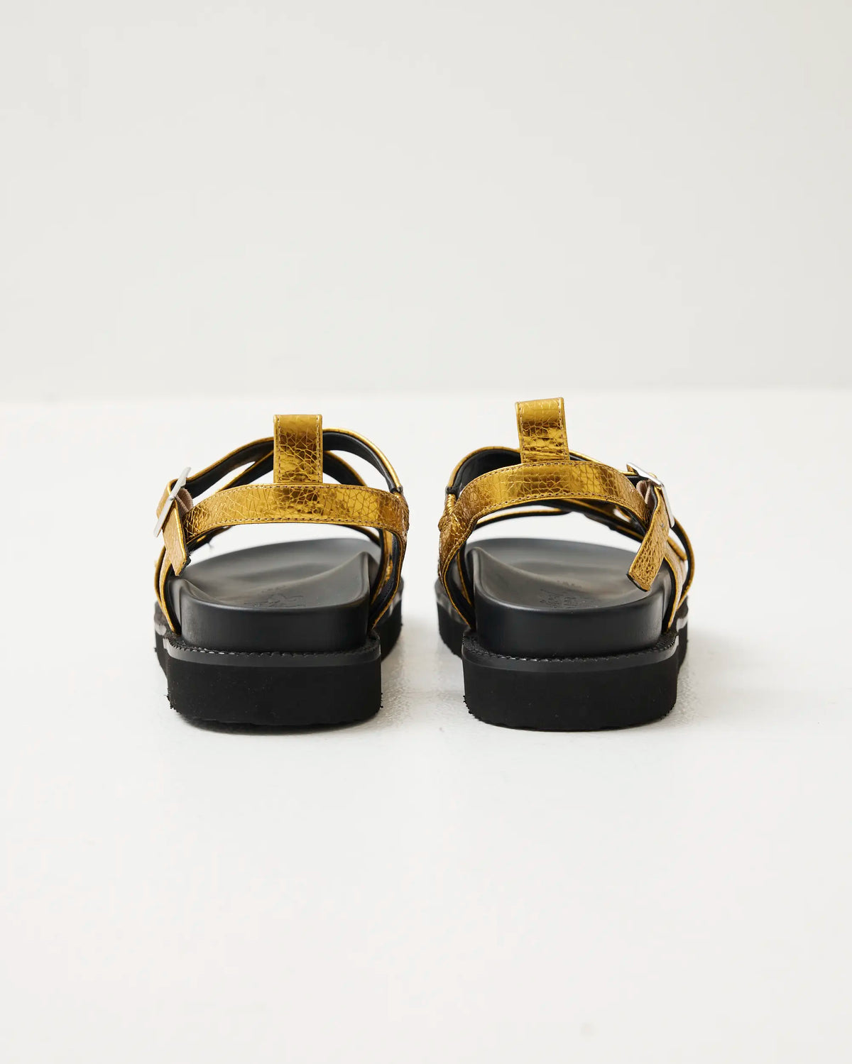 Sophia Strappy Sandal | Fourth Floor Gold