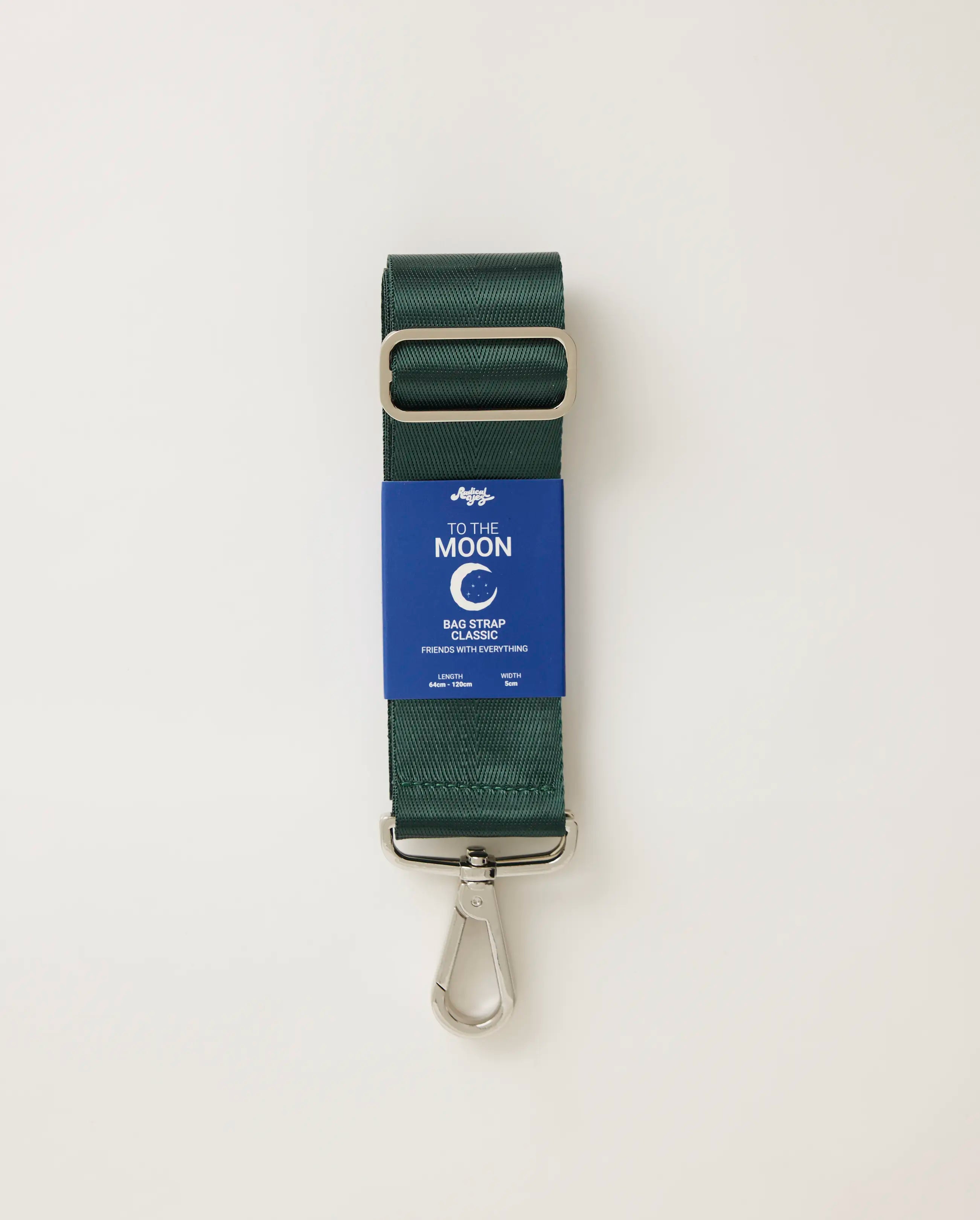 To The Moon Classic Crossbody Bag Strap | Bottle Green