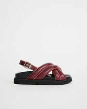 Summer Love Crossover Sandal | Biking Red