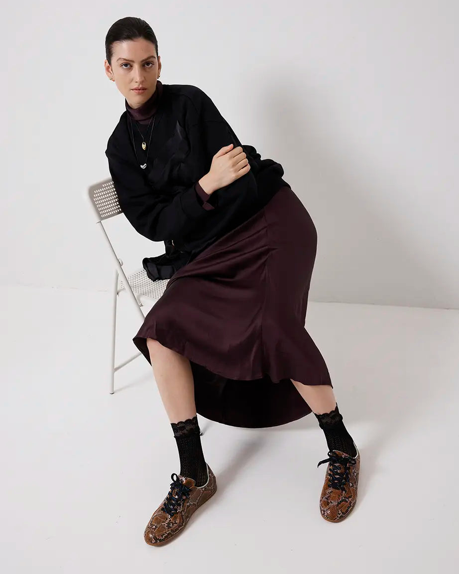 Sun Street Sneaker | Caramel Snake