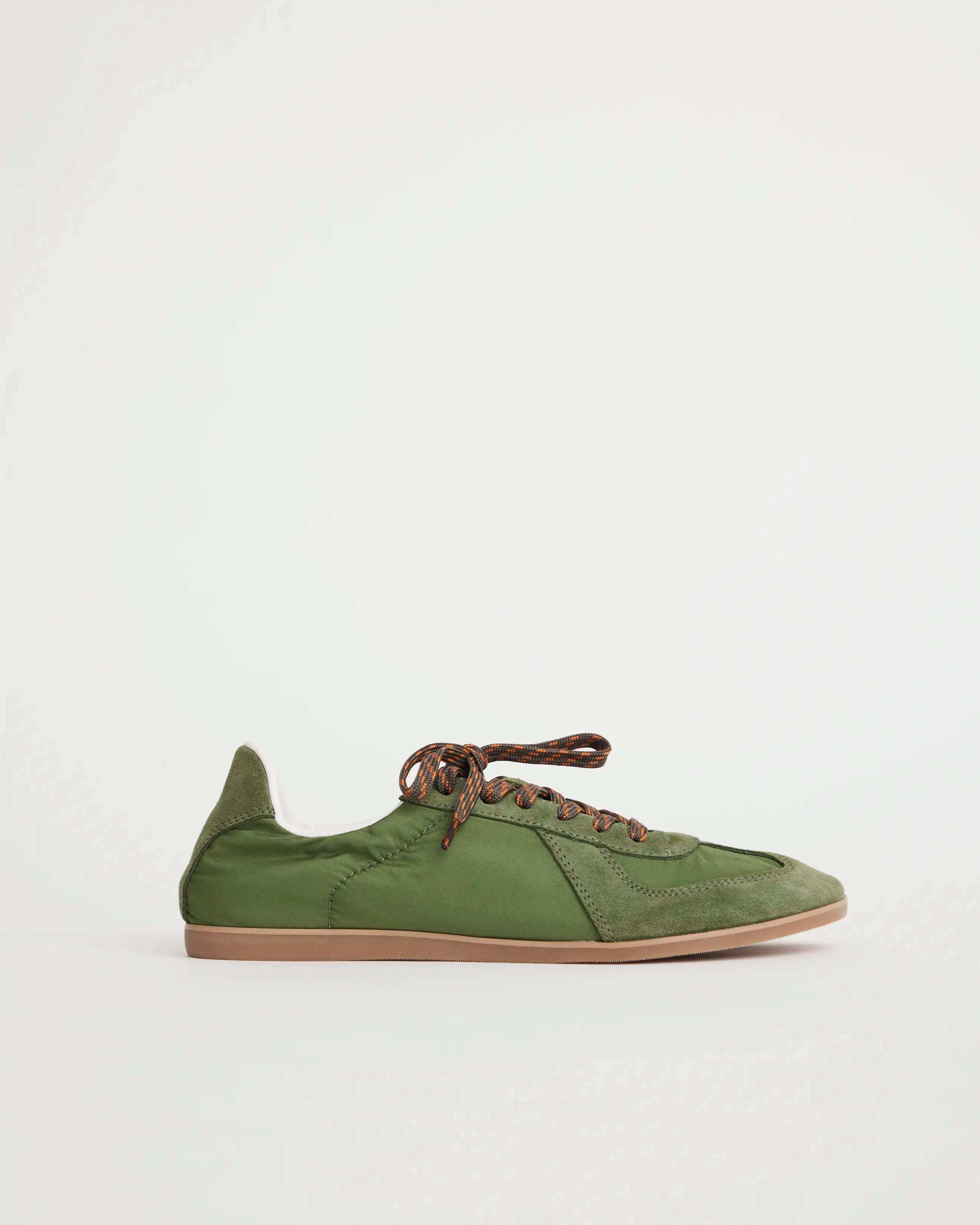 Sun Street Lace Up Sneaker | Moss Green