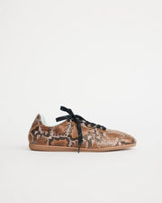 Sun Street Sneaker | Caramel Snake